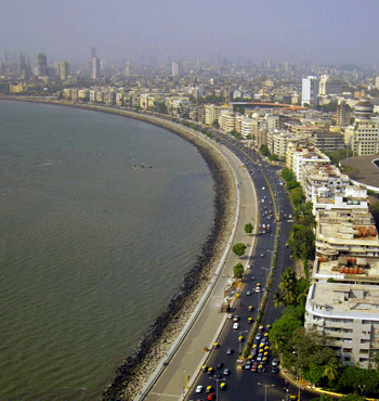 Marine Drive in Mumbai